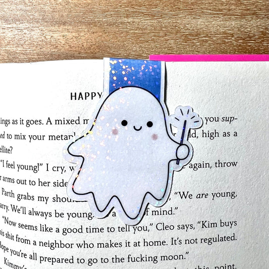 Ghost Magnetic Bookmark - Awfullynerdy.co