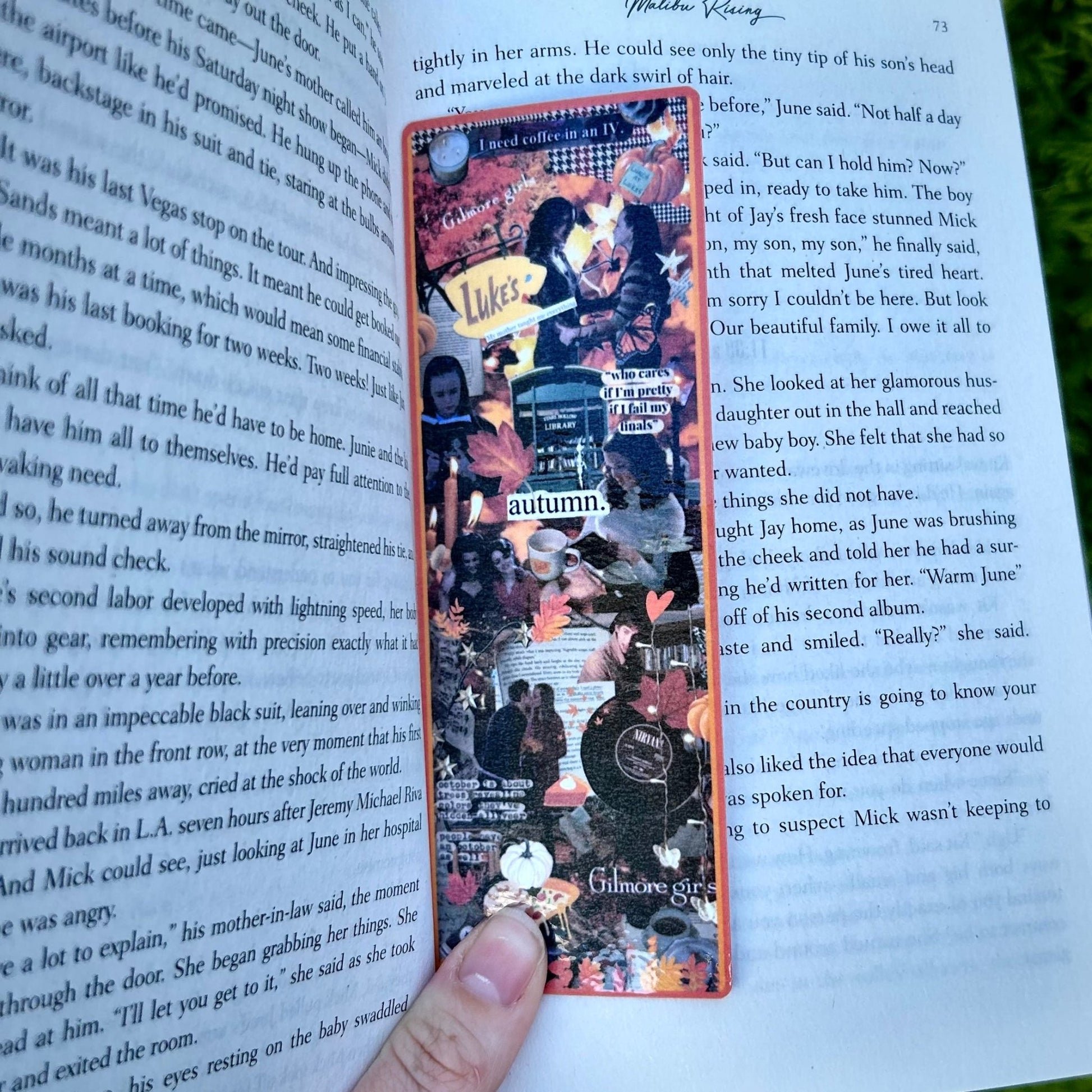 Gilmore Girls Fall Collage Bookmark - Awfullynerdy.co