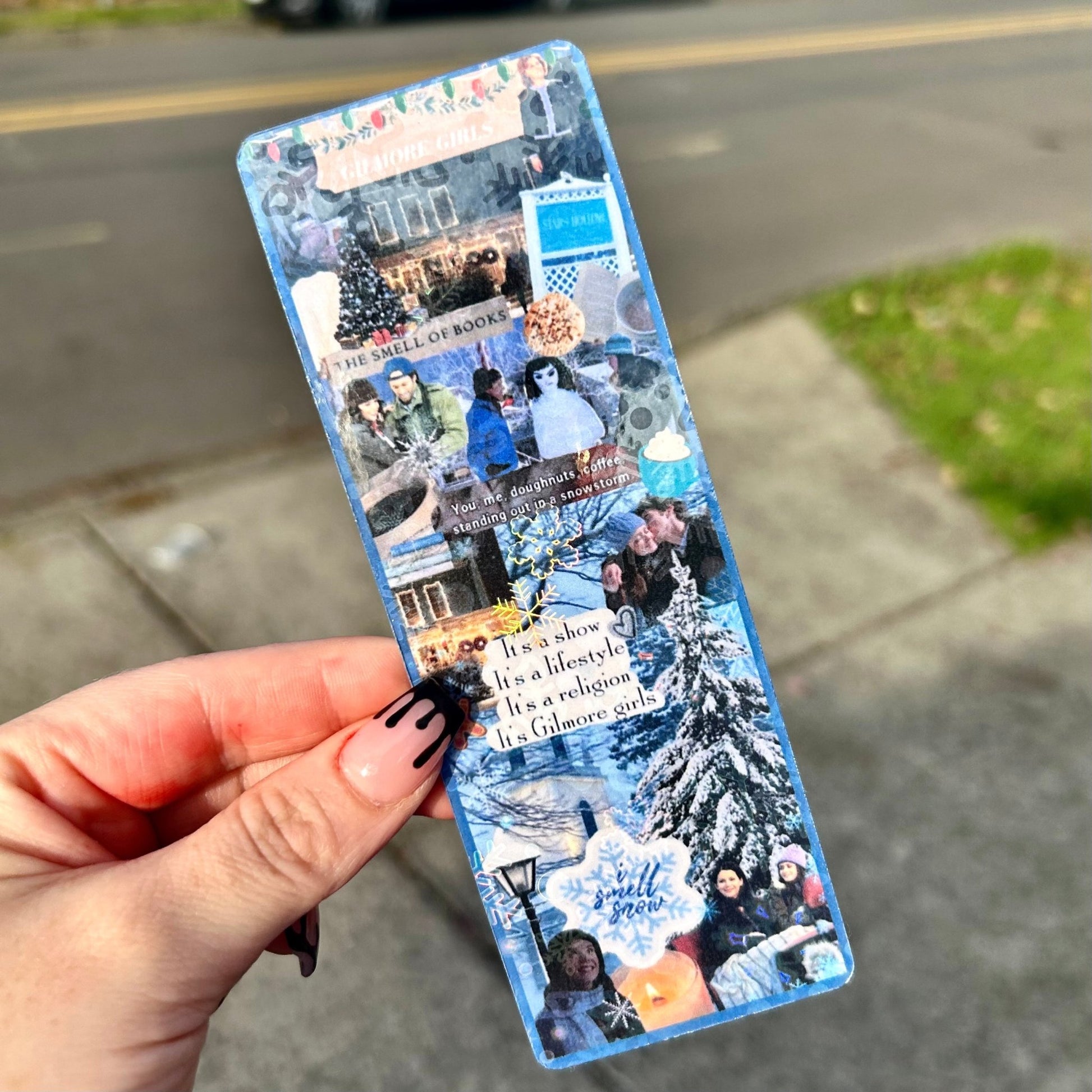 Gilmore Girls Winter Collage Bookmark - Awfullynerdy.co