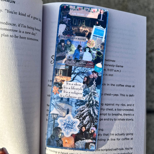 Gilmore Girls Winter Collage Bookmark - Awfullynerdy.co