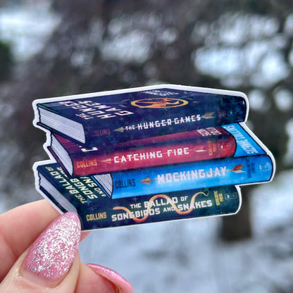 Hunger Games Series Sticker Bundle - Awfullynerdy.co