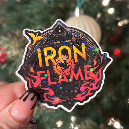 Iron Flame Dark Sticker