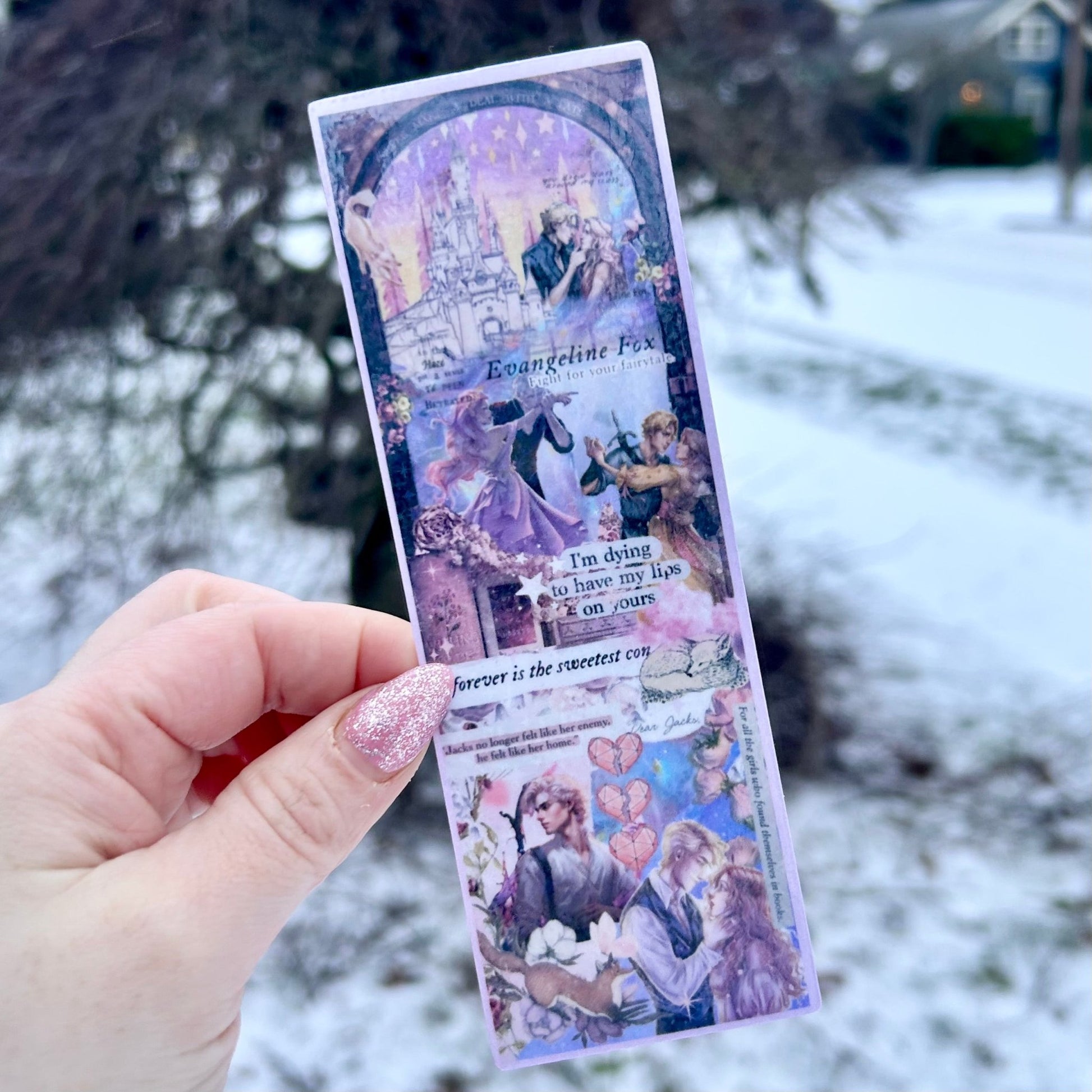 Once Upon a Broken Heart Collage Bookmark - Awfullynerdy.co