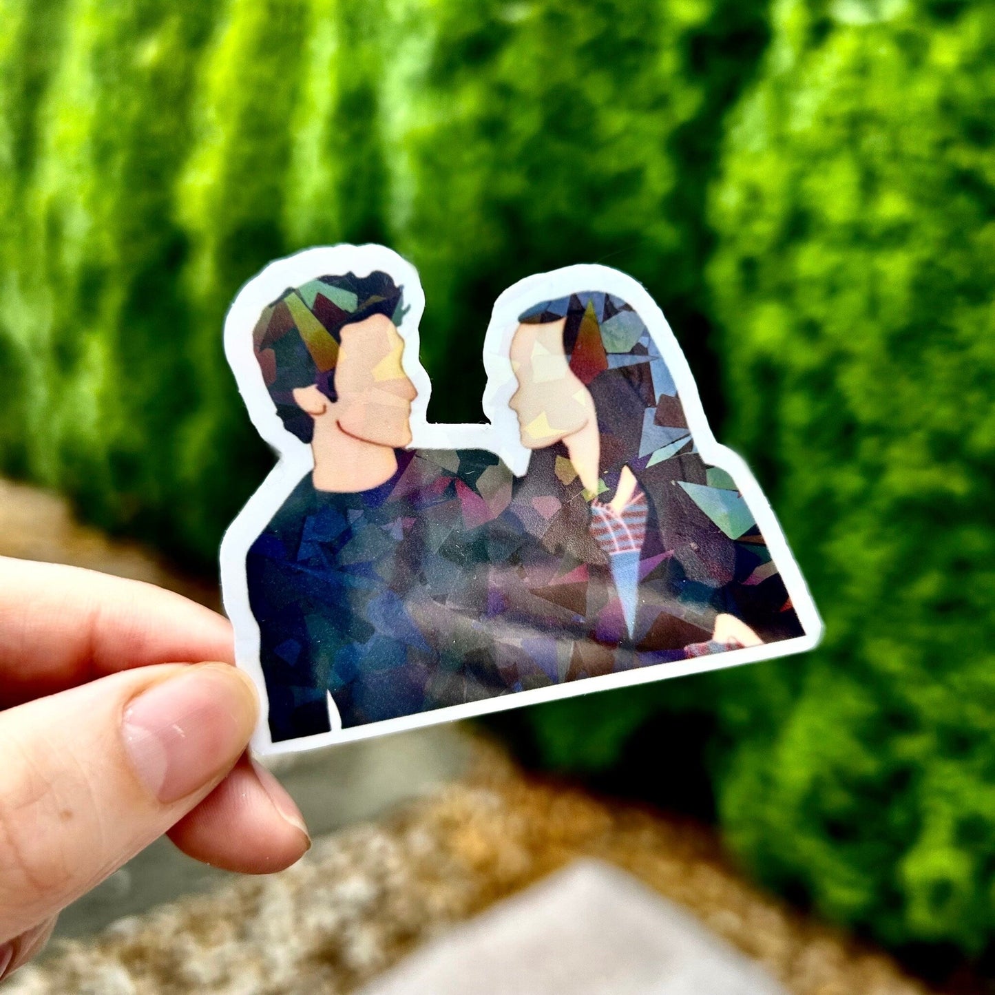 Rory and Jess Sticker