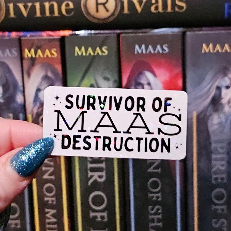 Survivor of MAAS Destruction Sticker - Awfullynerdy.co