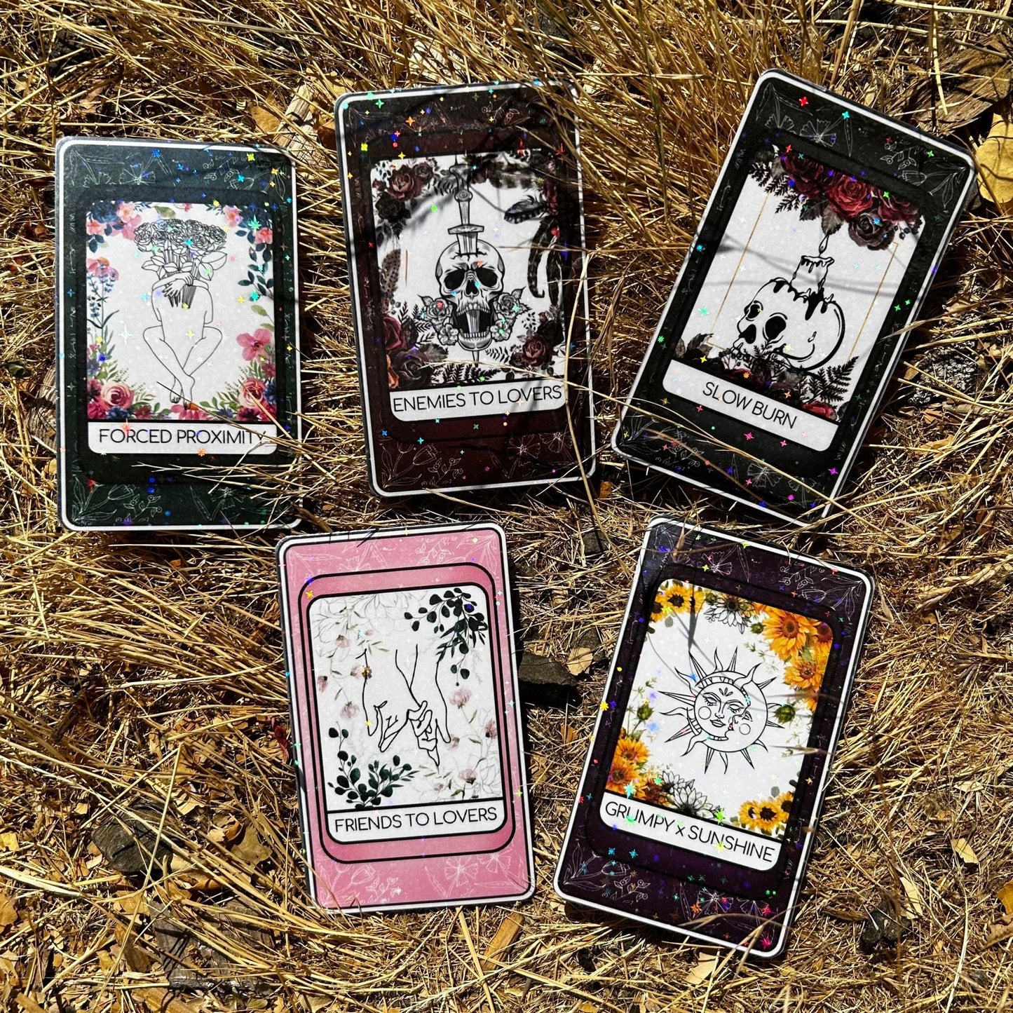 Tarot Card Book Tropes Bookmarks Bundle