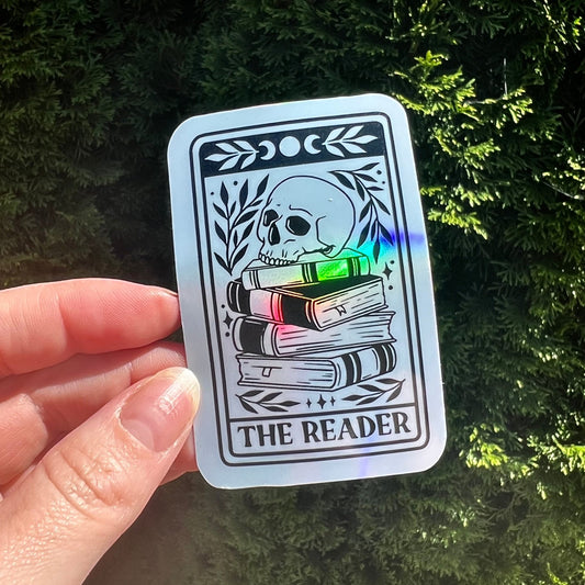 The Reader Tarot Card Sticker - Awfullynerdy.co