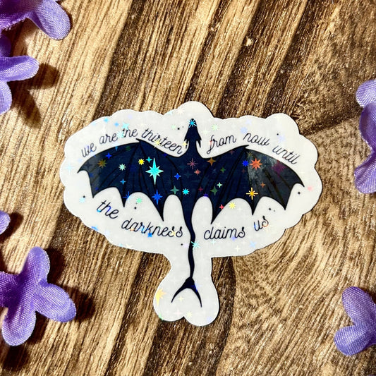 Throne of Glass Manon Thirteen Wyvern Sticker - Awfullynerdy.co