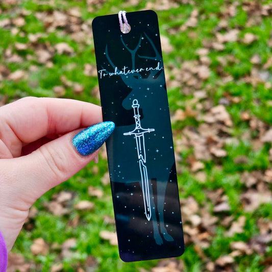 Throne of Glass To Whatever End Metal Bookmark - Awfullynerdy.co